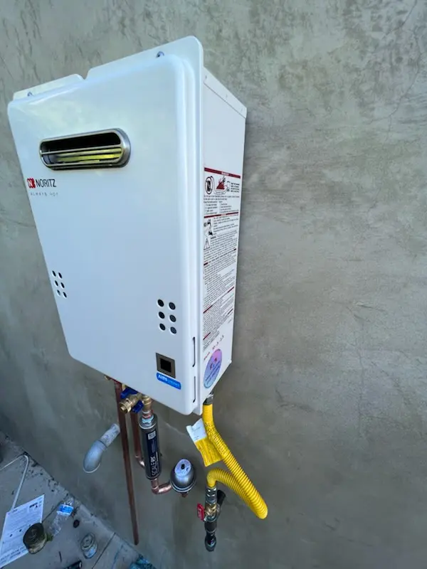 Tankless water heater installation for Hereford homes